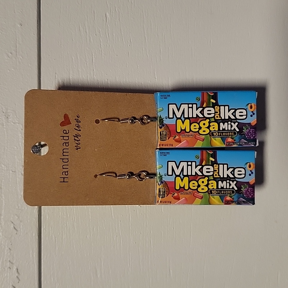 Handmade "Mike&Ike MegaMix" Earrings